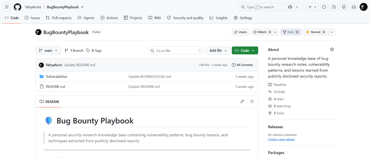 BugBountyPlaybook